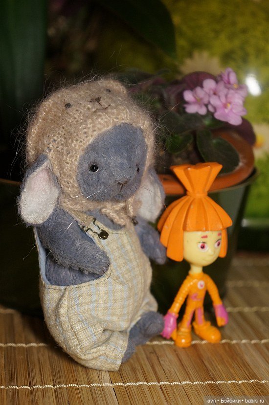 Сказочка про синего зайчонка. Авторская игрушка. Часть 4 (фото 3)