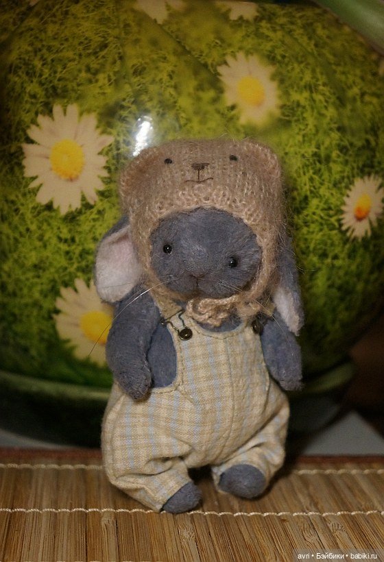 Сказочка про синего зайчонка. Авторская игрушка. Часть 5 | Бэйбики Сказочка про синего зайчонка. Авторская игрушка. Часть 5 (фото 6)