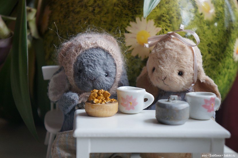 Сказочка про синего зайчонка. Авторская игрушка. Часть 7 (фото 8)