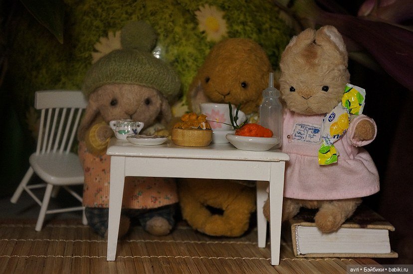 Сказочка про синего зайчонка. Авторская игрушка. Часть 5 | Бэйбики Сказочка про синего зайчонка. Авторская игрушка. Часть 5 (фото 9)