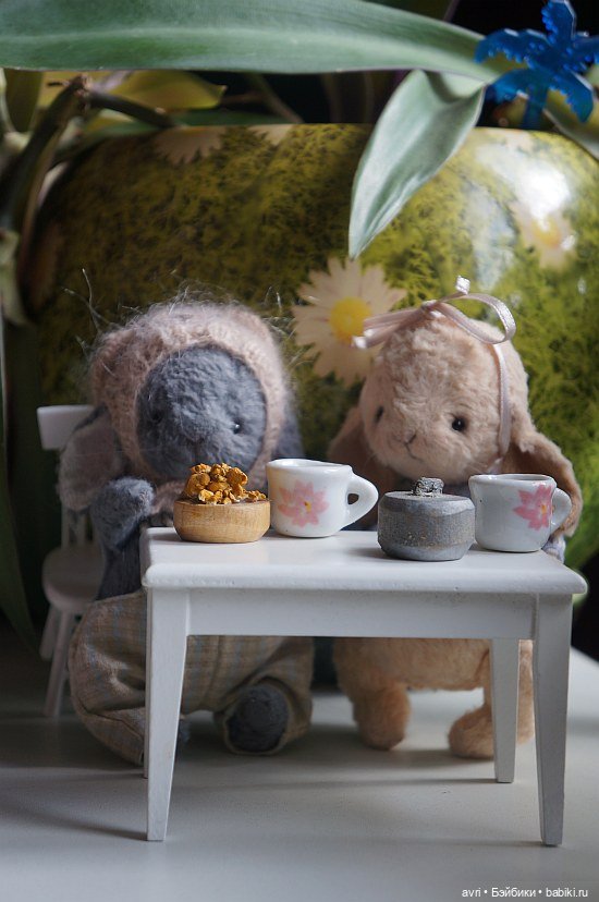 Сказочка про синего зайчонка. Авторская игрушка. Часть 7 (фото 6)