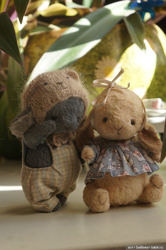 Сказочка про синего зайчонка. Авторская игрушка. Часть 8 (фото 5)