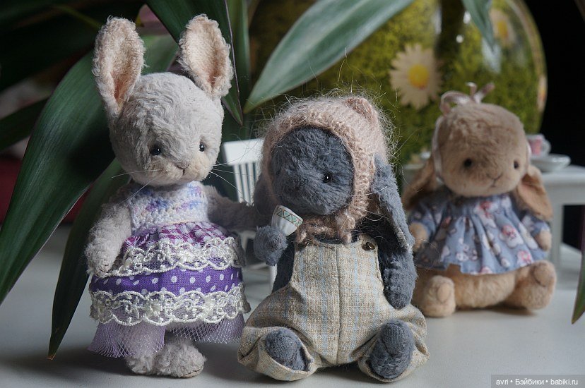 Сказочка про синего зайчонка. Авторская игрушка. Часть 9 (фото 8)