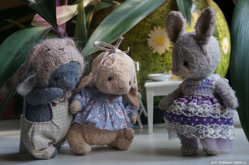 Сказочка про синего зайчонка. Авторская игрушка. Часть 8 (фото 9)