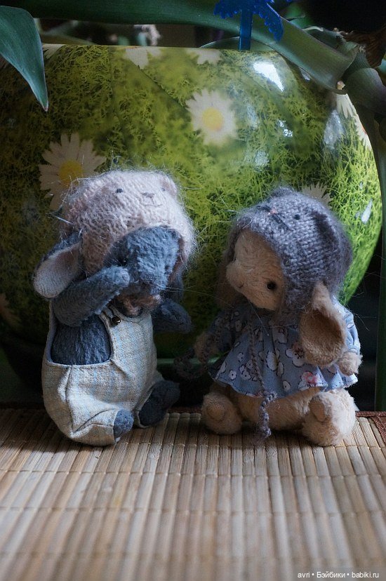 Сказочка про синего зайчонка. Авторская игрушка. Часть 8