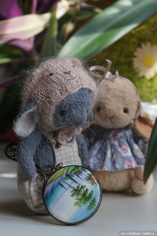 Сказочка про синего зайчонка. Авторская игрушка. Часть 8 (фото 2)