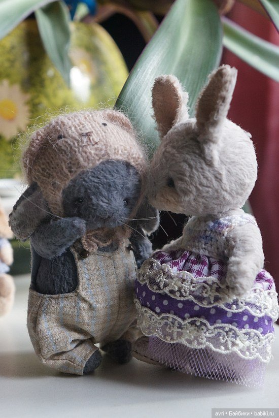 Сказочка про синего зайчонка. Авторская игрушка. Часть 9 (фото 10)