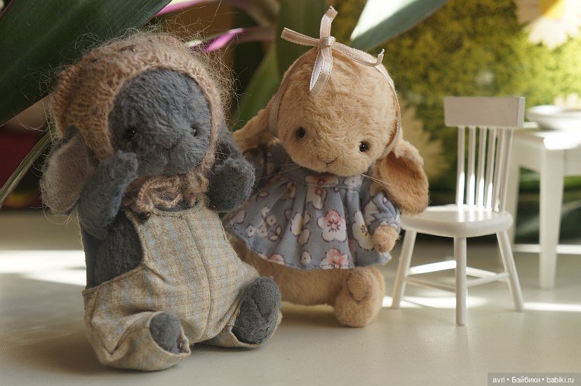 Сказочка про синего зайчонка. Авторская игрушка. Часть 7 (фото 7)