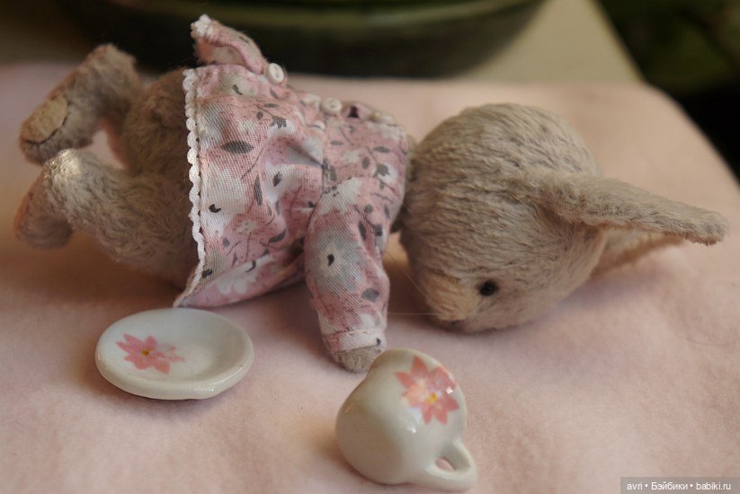 Сказочка про синего зайчонка. Авторская игрушка. Часть 6 (фото 2)