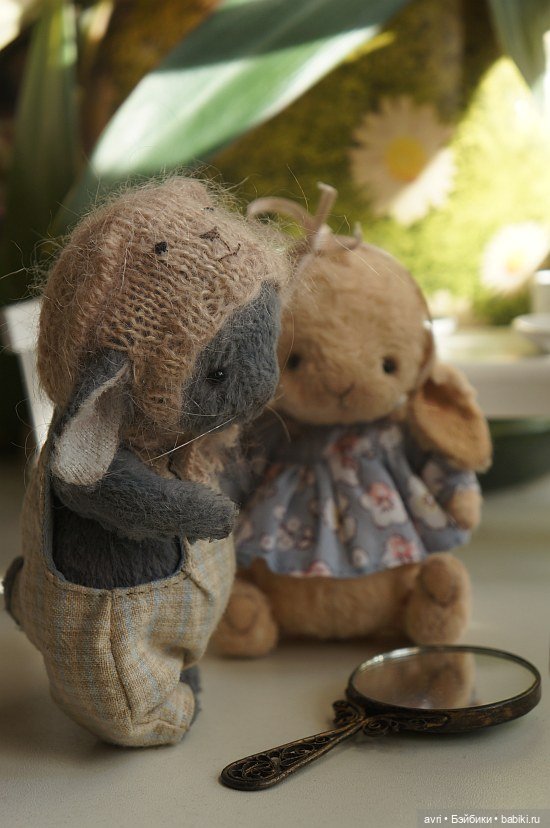 Сказочка про синего зайчонка. Авторская игрушка. Часть 8 (фото 3)