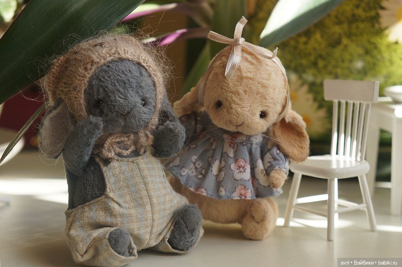 Сказочка про синего зайчонка. Авторская игрушка. Часть 8 (фото 7)