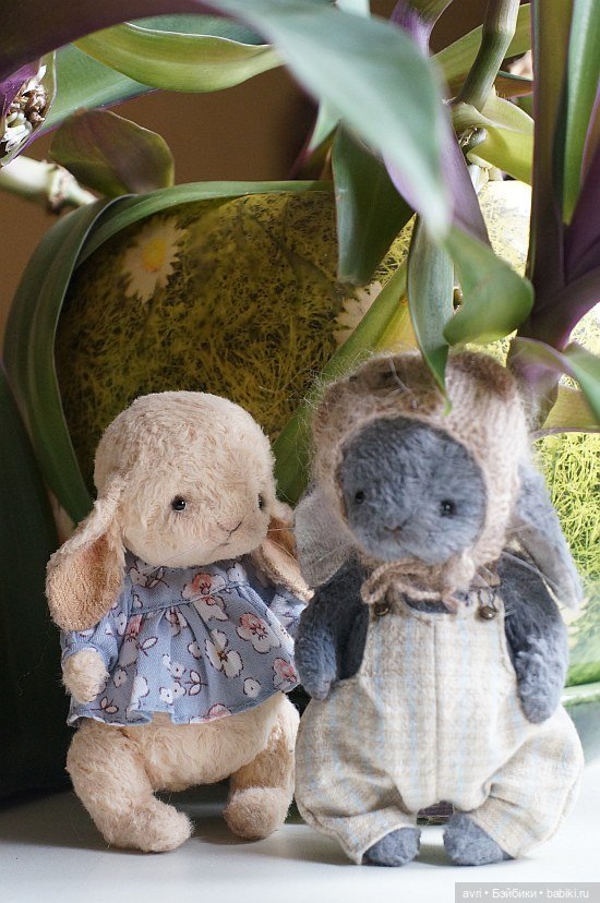 Сказочка про синего зайчонка. Авторская игрушка. Часть 8 (фото 6)