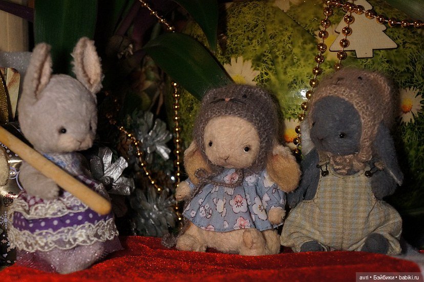 Сказочка про синего зайчонка. Авторская игрушка. Часть 8 (фото 8)