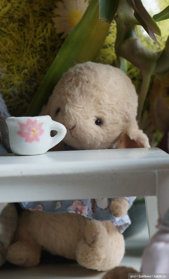 Сказочка про синего зайчонка. Авторская игрушка. Часть 7 (фото 3)