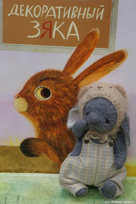 Сказочка про синего зайчонка. Авторская игрушка. Часть 10 (фото 4)