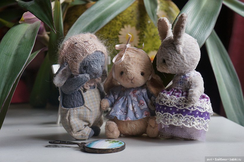 Сказочка про синего зайчонка. Авторская игрушка. Часть 9 (фото 9)