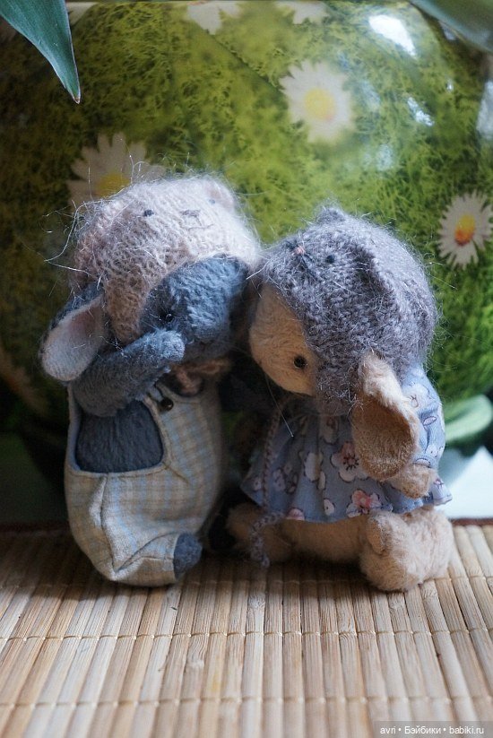 Сказочка про синего зайчонка. Авторская игрушка. Часть 10