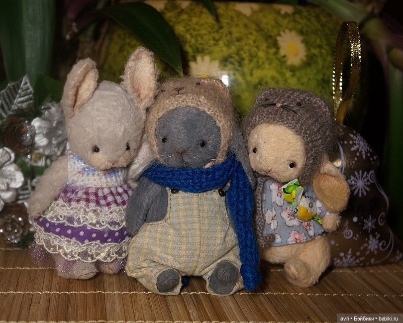 Сказочка про синего зайчонка. Авторская игрушка. Часть 10 (фото 9)