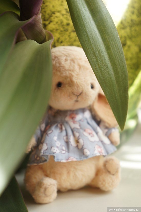 Сказочка про синего зайчонка. Авторская игрушка. Часть 10 (фото 6)