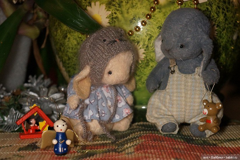 Сказочка про синего зайчонка. Авторская игрушка. Часть 11 (фото 3)