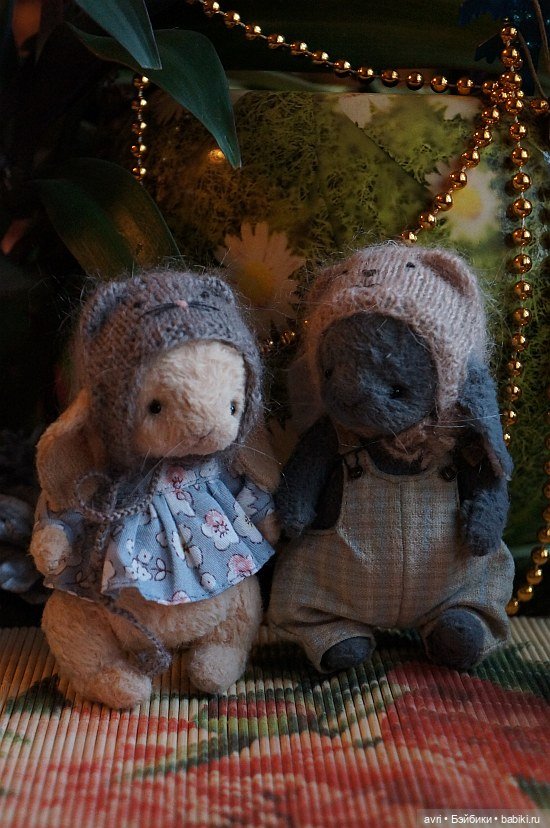 Сказочка про синего зайчонка. Авторская игрушка. Часть 11 (фото 4)