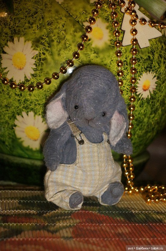 Сказочка про синего зайчонка. Авторская игрушка. Часть 10 (фото 10)