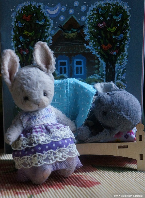 Сказочка про синего зайчонка. Авторская игрушка. Часть 11 (фото 10)