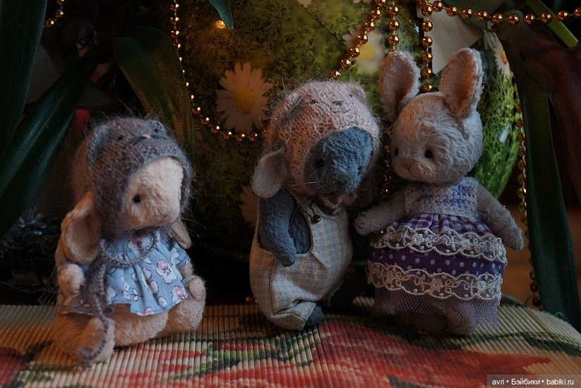 Сказочка про синего зайчонка. Авторская игрушка. Часть 12 (фото 8)