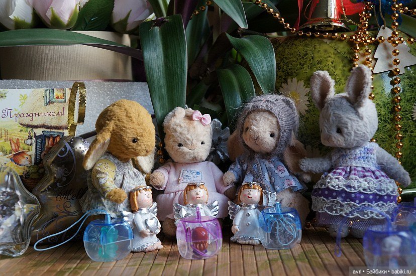 Праздник в Фанином семействе! Авторская игрушка. Часть 4