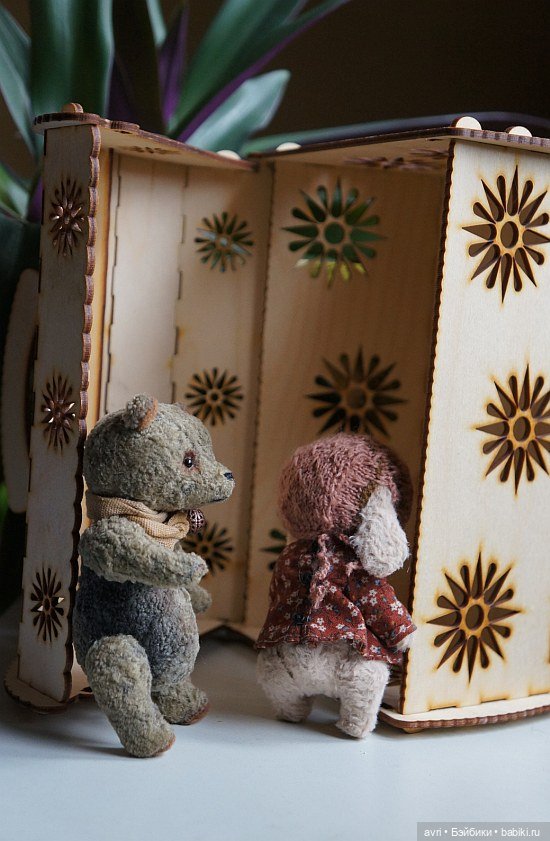 История маленькой Стеши. Часть 4. Стеша и медведь. / Авторская игрушка (фото 7)