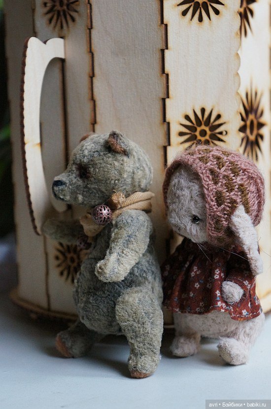 История маленькой Стеши. Часть 4. Стеша и медведь. / Авторская игрушка (фото 6)