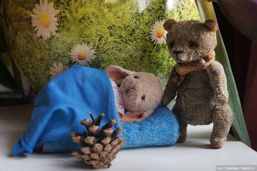 История маленькой Стеши. Часть 5. Стешина болезнь / Авторская игрушка