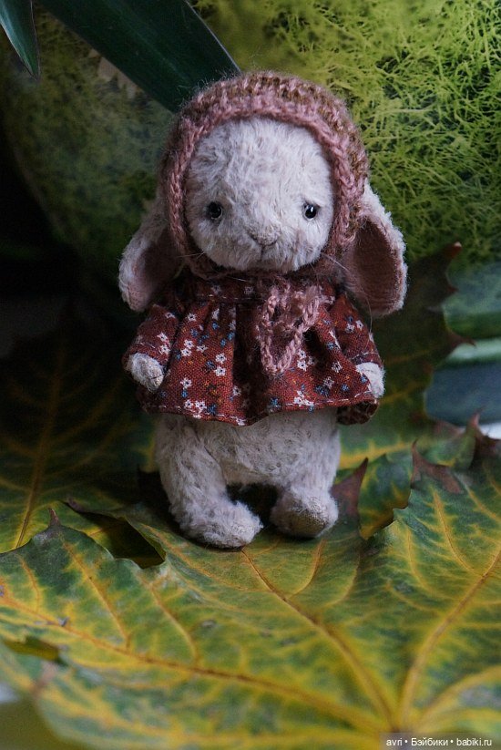 История маленькой Стеши. Часть 4. Стеша и медведь. / Авторская игрушка