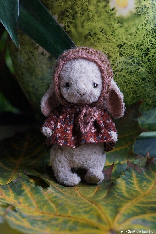 История маленькой Стеши. Часть 4. Стеша и медведь. / Авторская игрушка (фото 4)