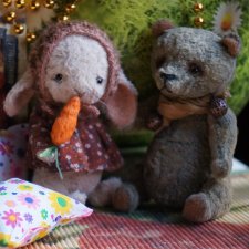 История маленькой Стеши. Часть 6. Стеша идет на поправку / Авторская игрушка