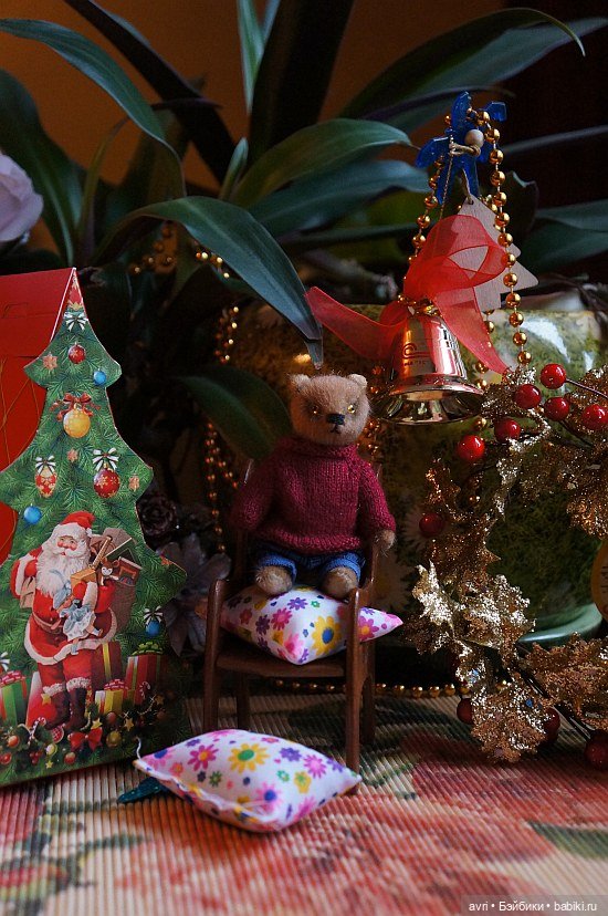 Сказка про Лиса и медвежонка / Авторская игрушка (фото 9)