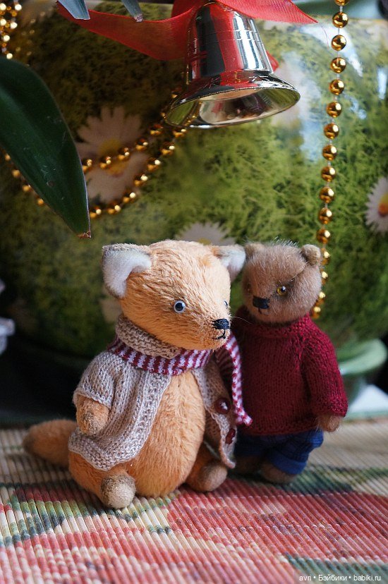 Сказка про Лиса и медвежонка / Авторская игрушка (фото 6)