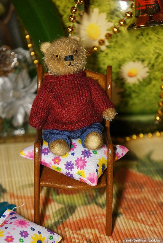 Сказка про Лиса и медвежонка / Авторская игрушка (фото 7)