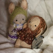 История маленькой Стеши. Часть 10. Глаза ангела / Авторская игрушка