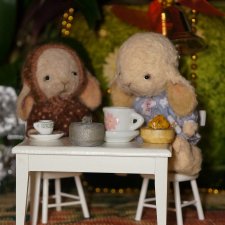 История маленькой Стеши. Часть 16.  Проступок Луши  / Авторская игрушка