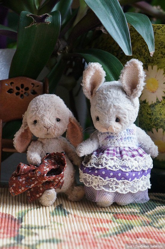 История маленькой Стеши. Часть 18. Стеша и синий комбинезон/ Авторская игрушка