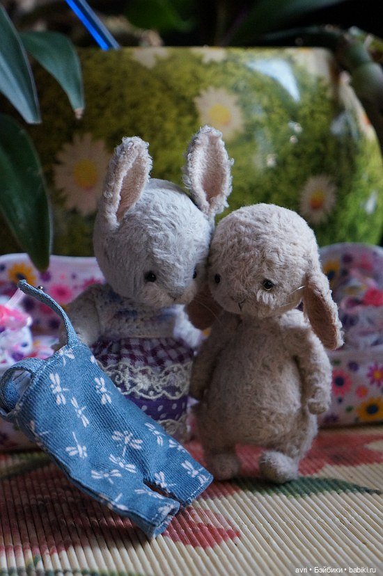 История маленькой Стеши. Часть 18. Стеша и синий комбинезон/ Авторская игрушка (фото 6)