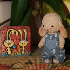 История маленькой Стеши. Часть 19. Стеша вспоминает. Стеша грустит.../ Авторская игрушка