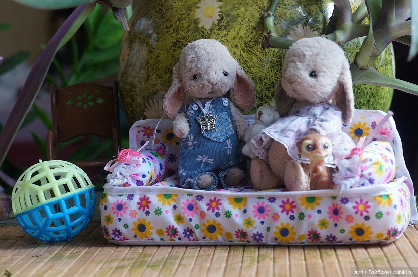 История маленькой Стеши. Часть 20. Детки из капусты или у Стеши появляются друзья / Авторская игрушка (фото 6)