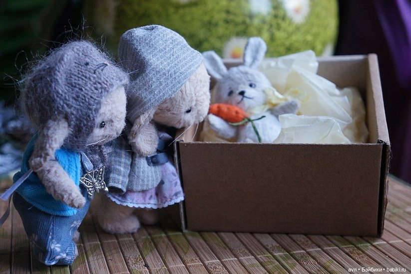 История маленькой Стеши. Часть 25. Подарок сидел в овраге... его надо упаковать! / Авторская игрушка (фото 10)