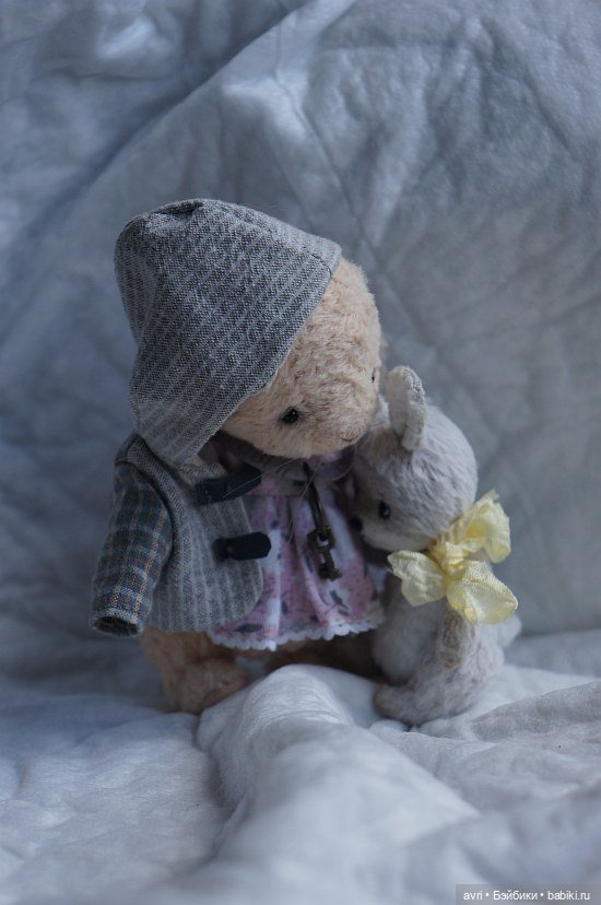 История маленькой Стеши. Часть 24. В лес за подснежниками для мамы/ Авторская игрушка (фото 8)