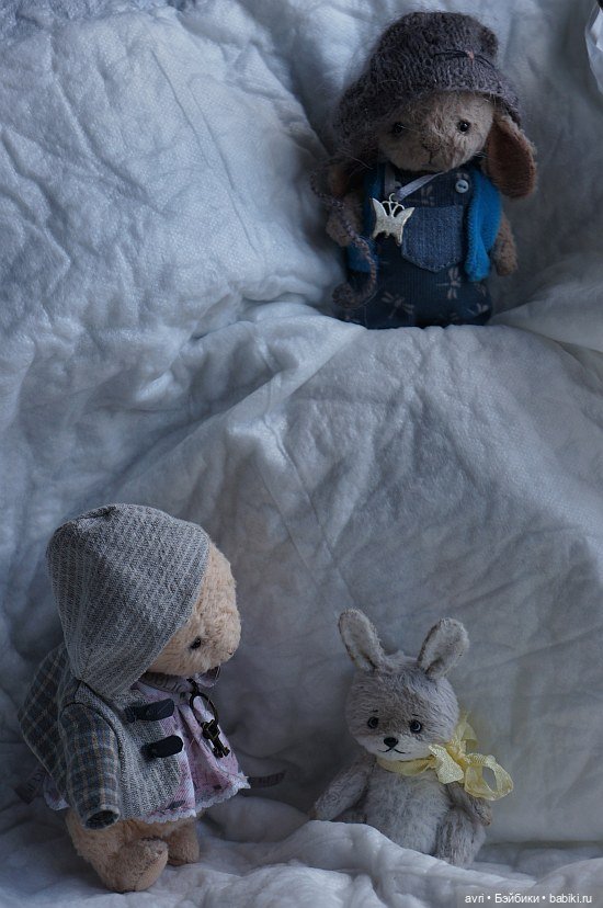 История маленькой Стеши. Часть 24. В лес за подснежниками для мамы/ Авторская игрушка (фото 6)