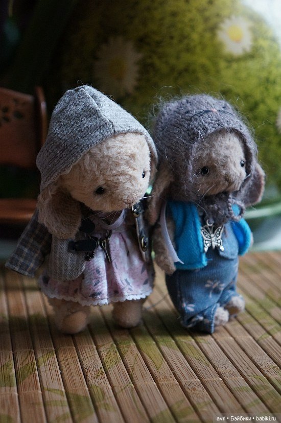 История маленькой Стеши. Часть 24. В лес за подснежниками для мамы/ Авторская игрушка (фото 2)