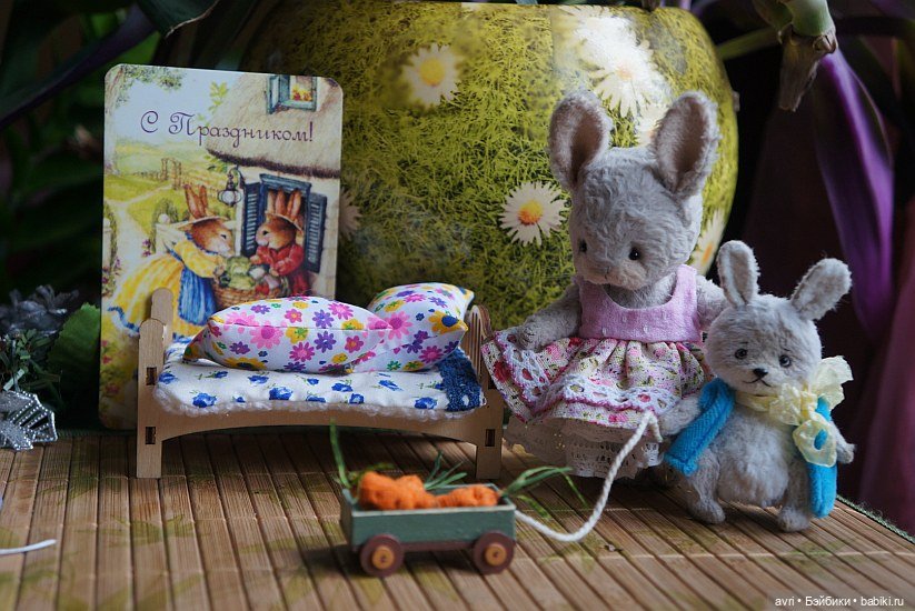 История маленькой Стеши. Часть 33. Митя исправляется/ Авторская игрушка