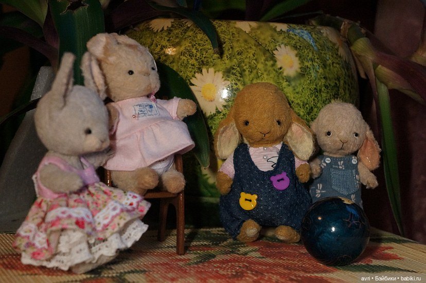 История маленькой Стеши. Часть 34. Птицы летят из гнезд или Зайцы уезжают / Авторская игрушка (фото 2)